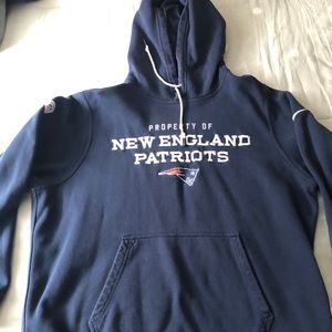 Nike New England Patriots Hoodie - Blue (XL)